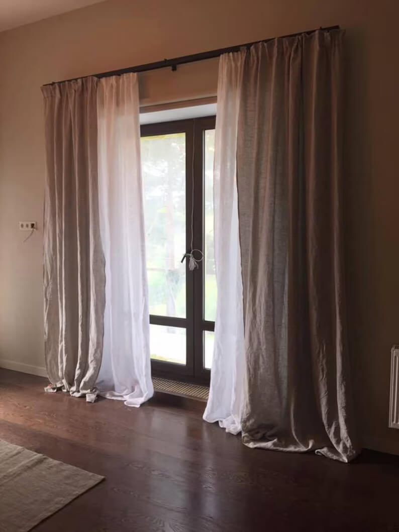 blackout privacy curtains