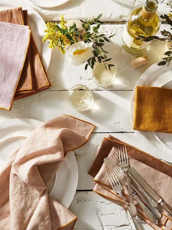 9 Cloth Napkins You'll Want To Use For Every Dinner Party - The Good Trade