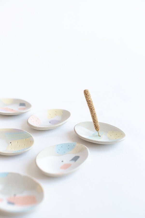 7 Handmade Ceramic Incense Holders For The Mindful Home