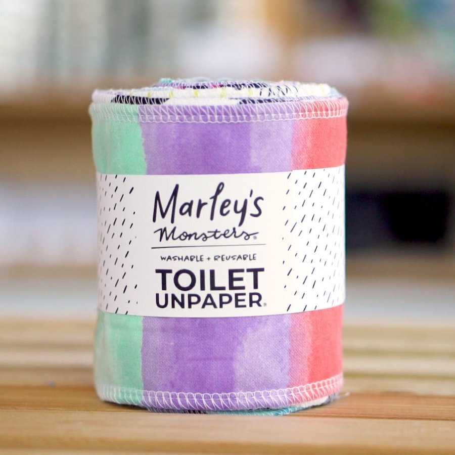 Sustainable Toilet Paper Alternatives: Marley's Monsters Toilet UNpaper