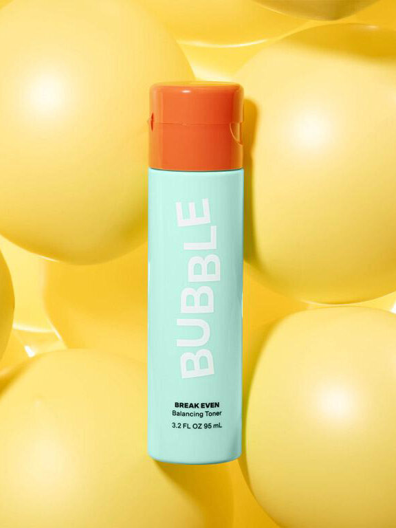 Best Natural Skincare For Acne: BUBBLE's Break Even Toner