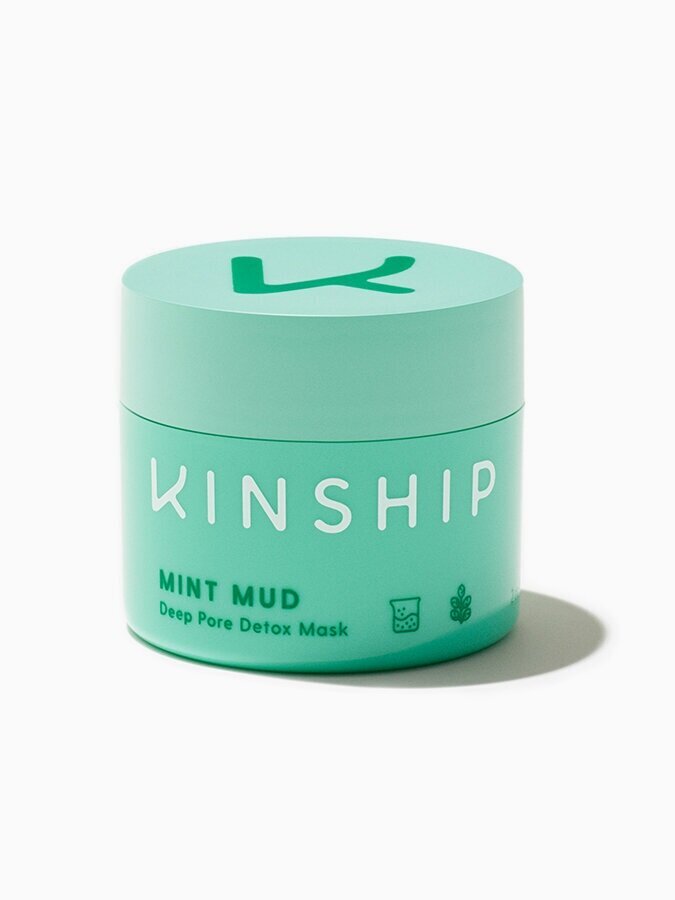 Best Natural Skincare For Acne: Kinship Mint Mud Deep Pore Detox Mask
