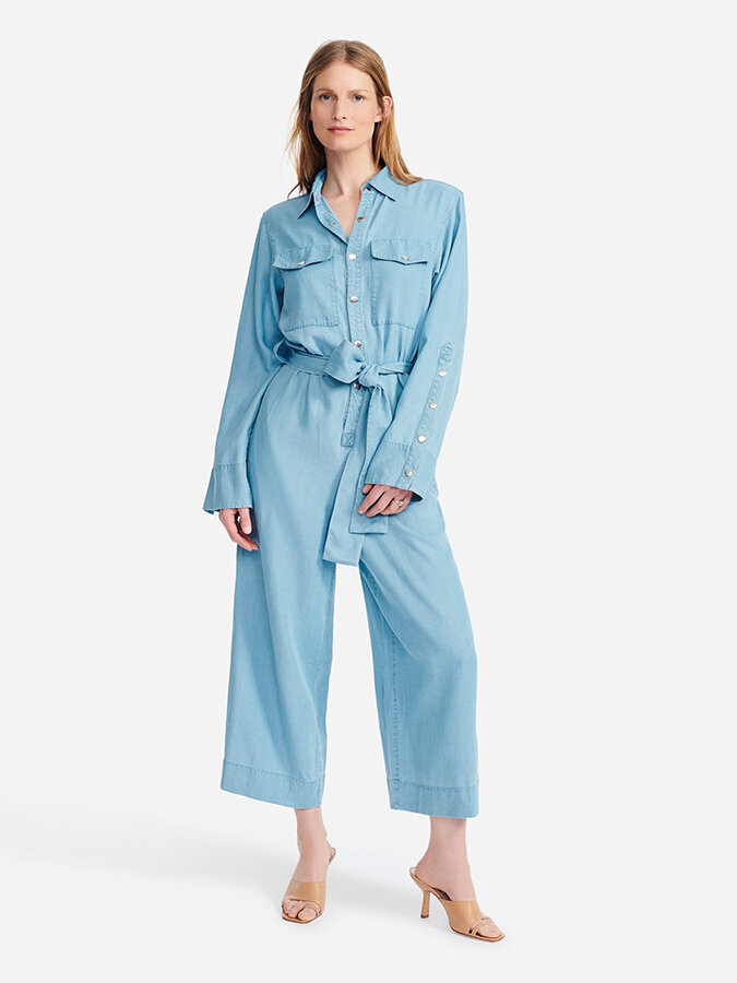 Our 9 Favorite Denim Dresses & Jumpsuits For Summer - The Good Trade