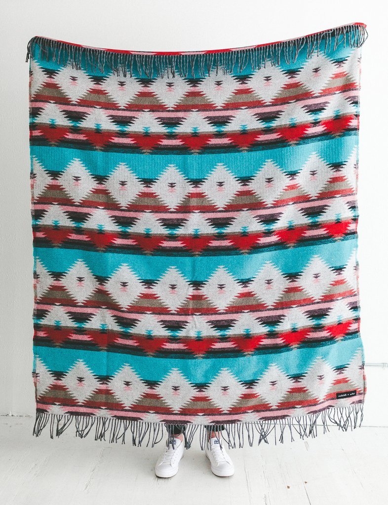 Sackcloth + Ashes - Tribal Turquoise blanket.jpg
