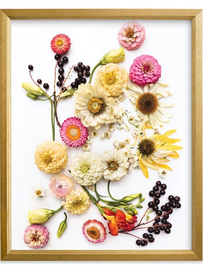 Image of arranged flowers.