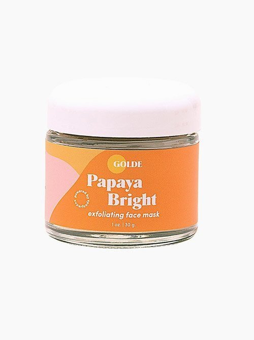 Exfoliating Face Scrubs: Golde's Papaya Bright Exfoliating Face Mask