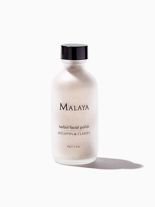 Exfoliating Face Scrub: Malaya Organics' Herbal Facial Polish