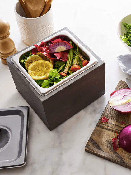 7 Stylish Indoor Compost Bins For Your Countertop - The Good Trade