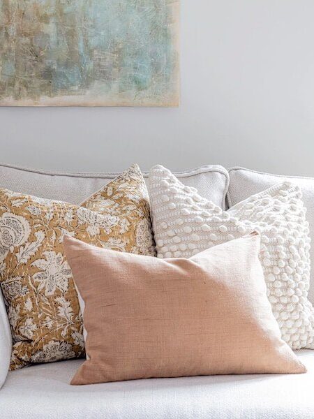 sustainable throw pillows