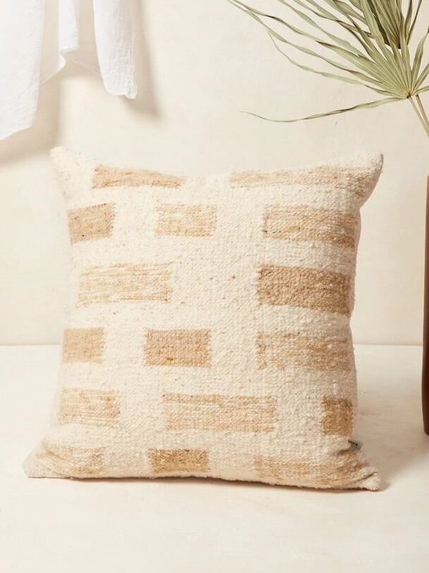 sustainable throw pillows