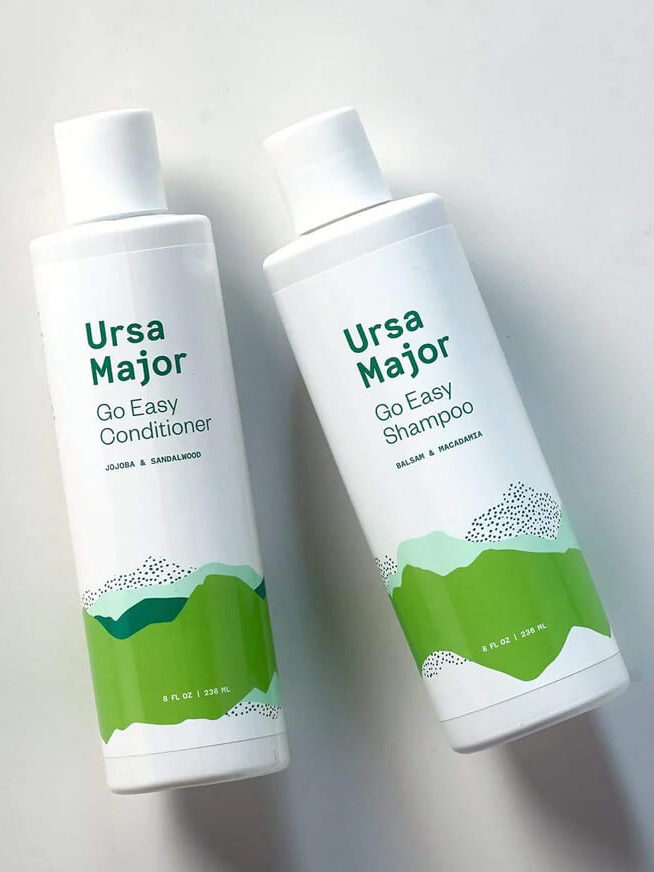 natural shampoo and conditioner