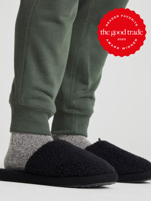 sustainable slippers