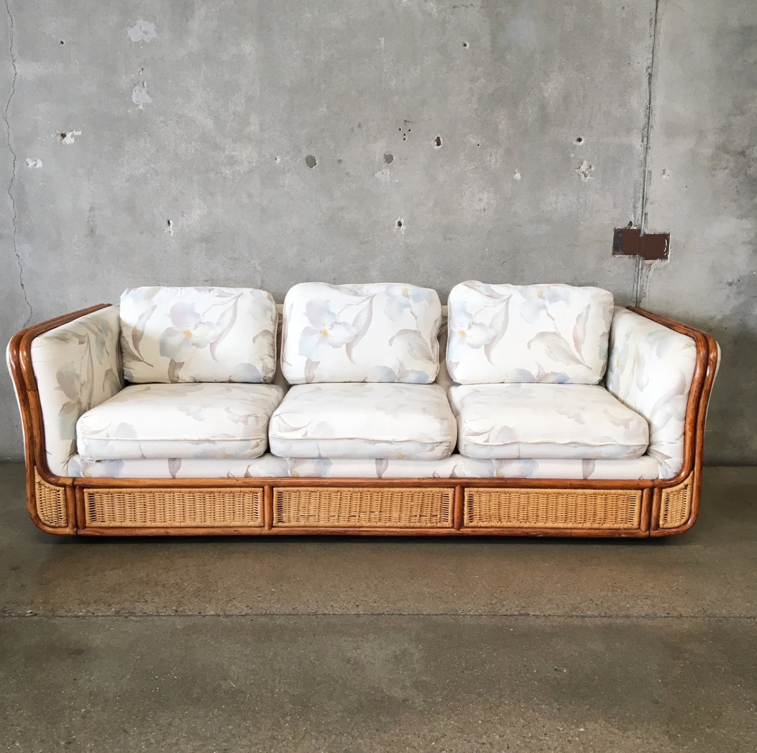 An Etsy couch listing.