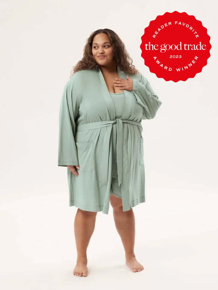 sustainable robes girlfriend collective