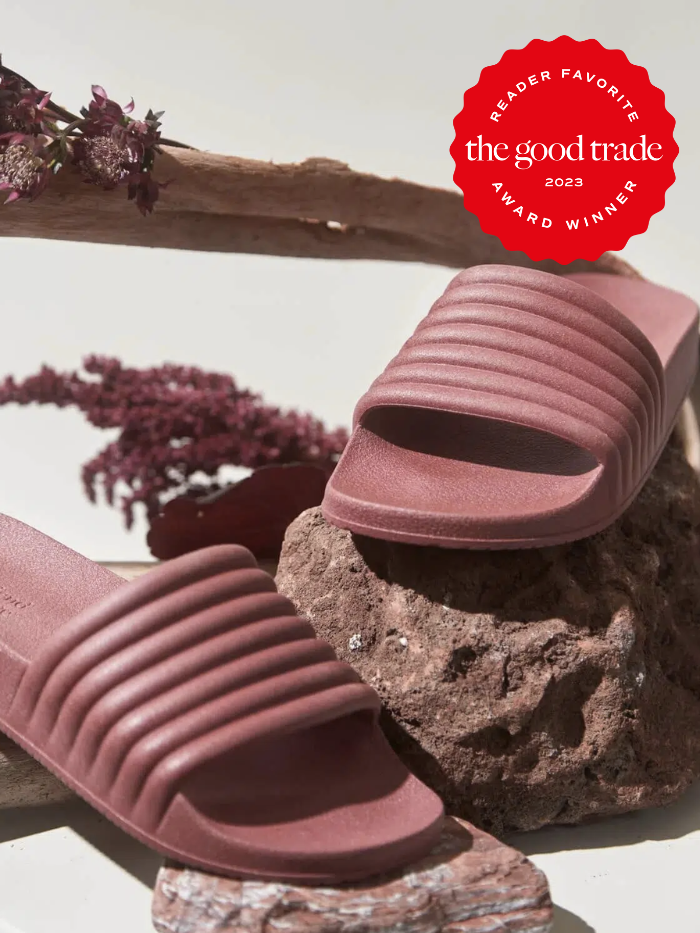 sustainable sandals girlfriend collective