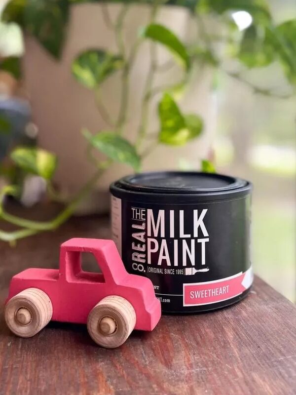 A can of The Real Milk Paint Co.