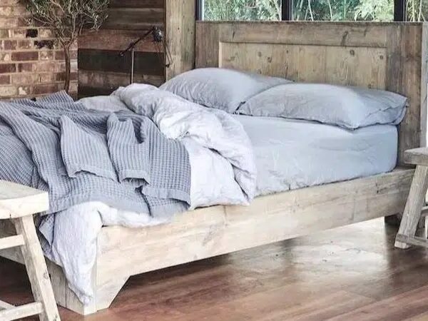 Sustainable wooden bed frames