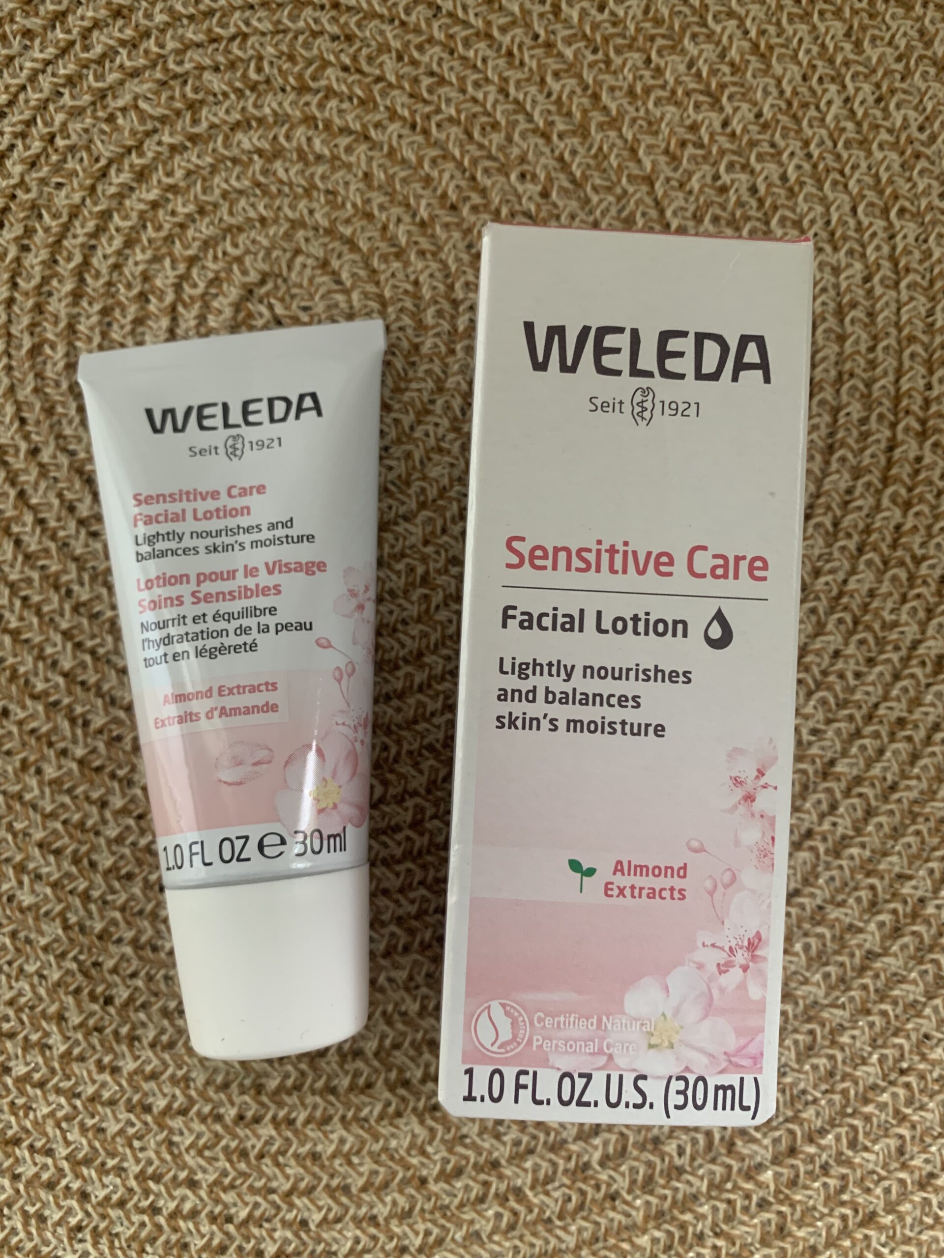 Weleda face lotion