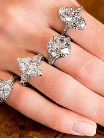 vintage jewelry and engagement rings
