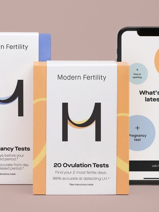 modern fertility ovulation test strips