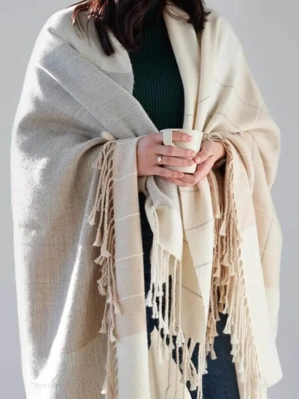 Sunset - Sustainably Made Throw Blanket main image 1