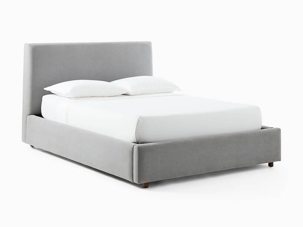 Sustainable upholstered bed