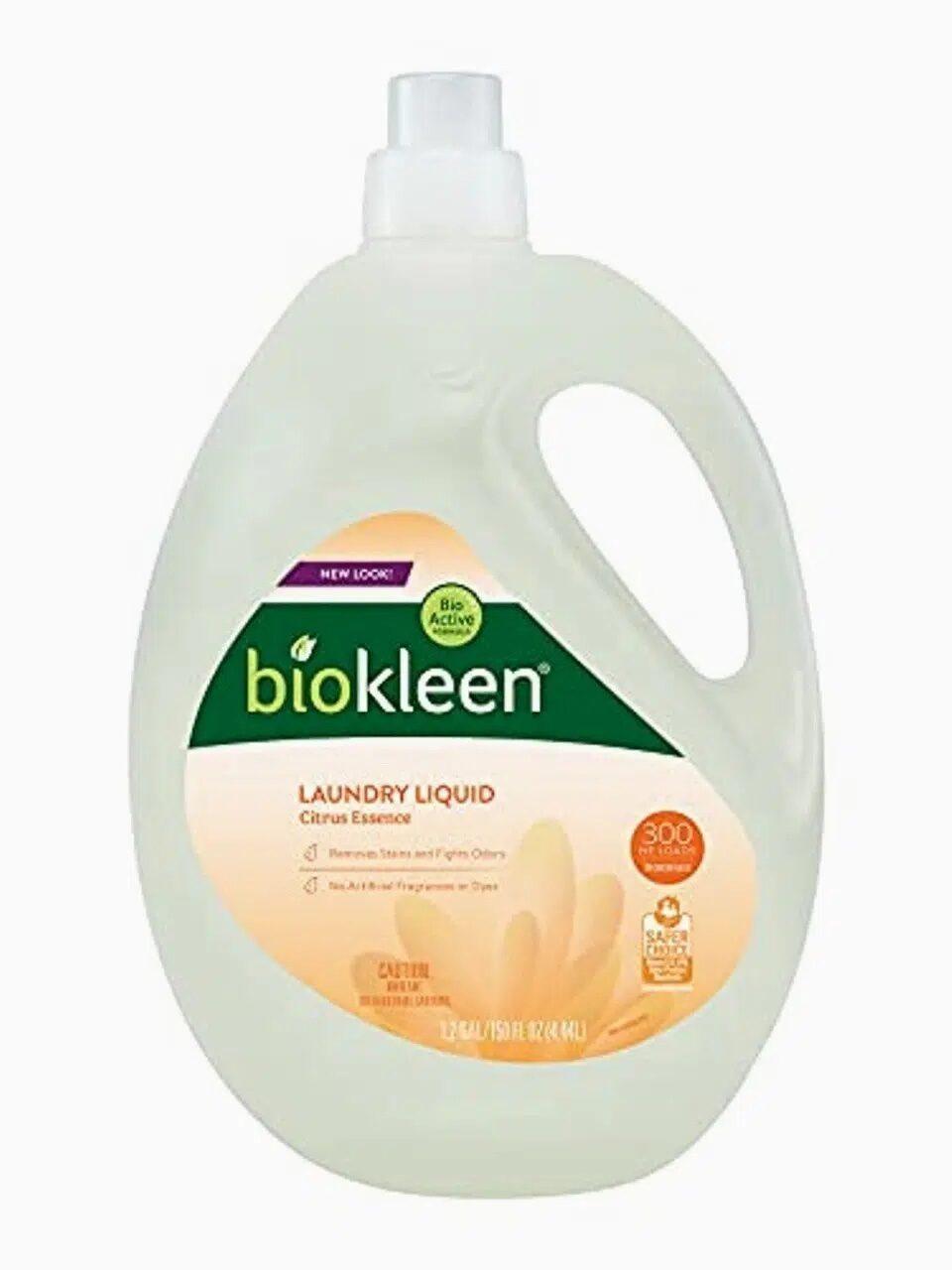 Nontoxic laundry detergent Biokleen