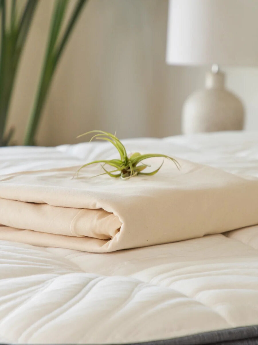 brentwood home organic cotton mattress protector