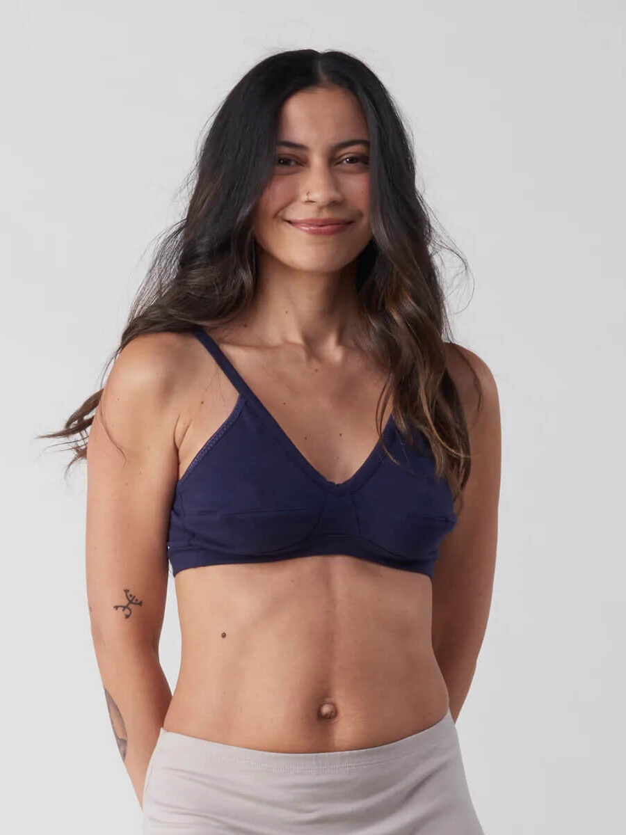 brook there organic cotton bralette