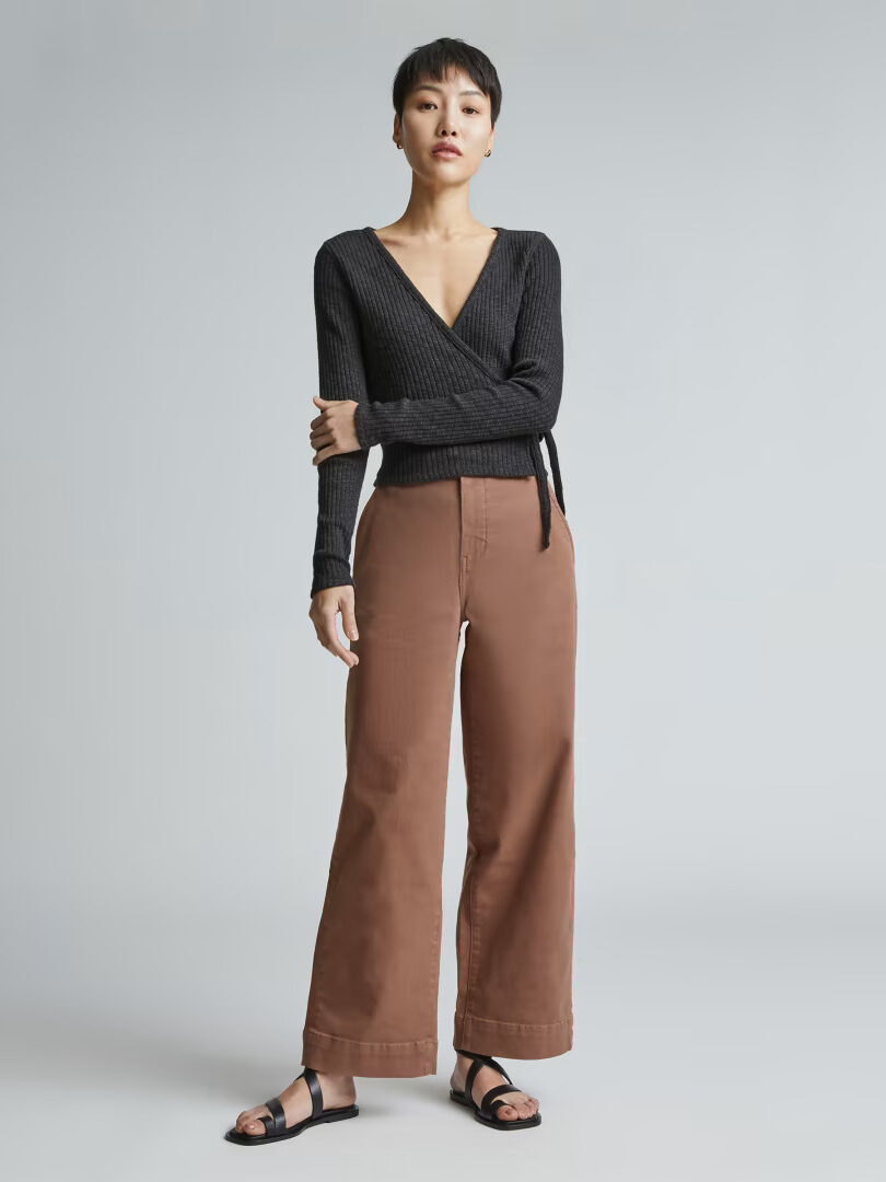 everlane baggy pants