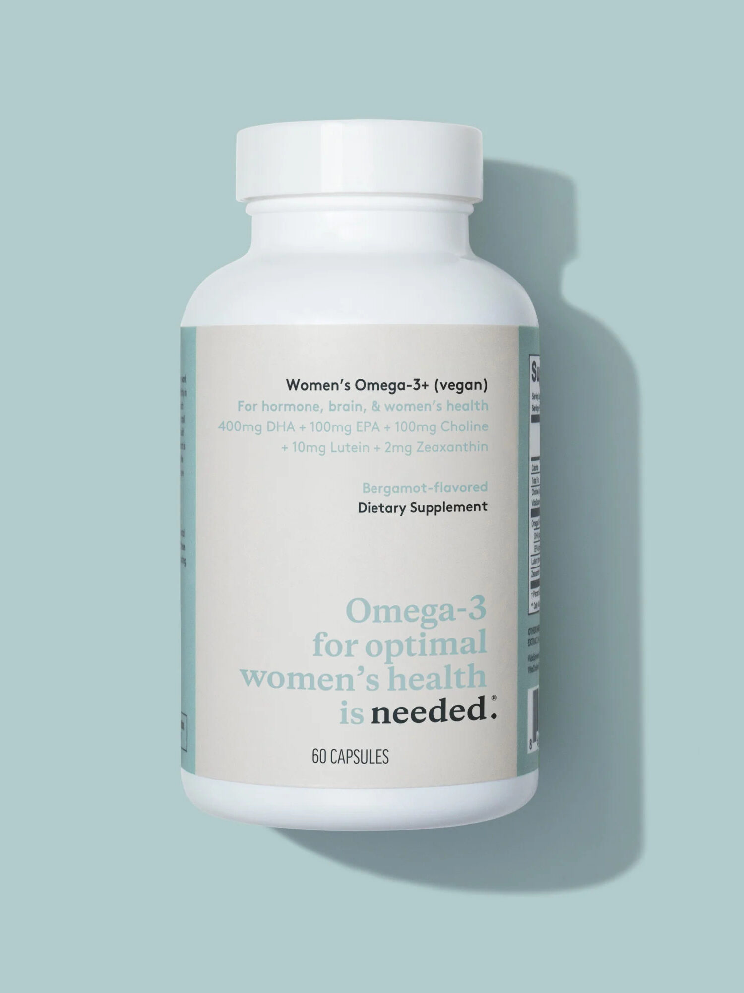 Needed vegan omega 3 supplement