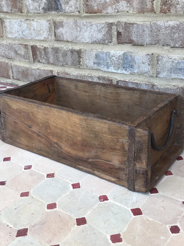 etsy eco-friendly wooden storage bin