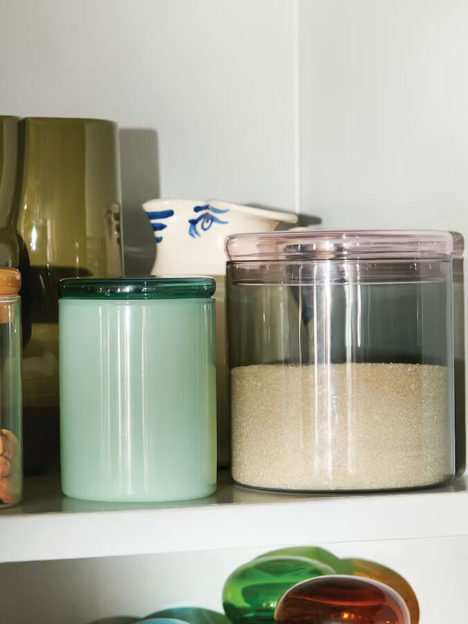 hay eco-friendly glass storage container