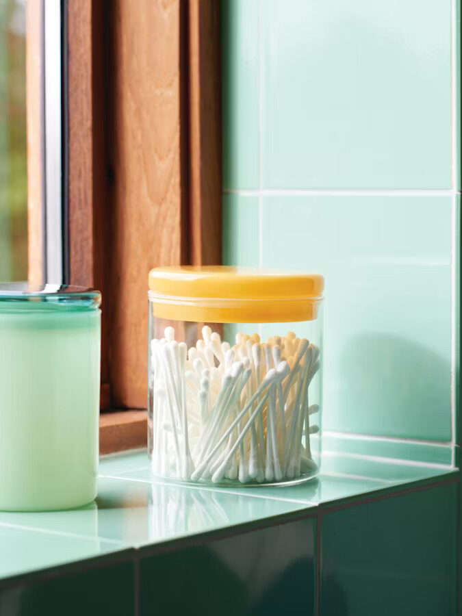 hay eco-friendly glass storage container