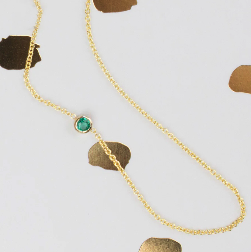 Maya Brenner emerald jewelry