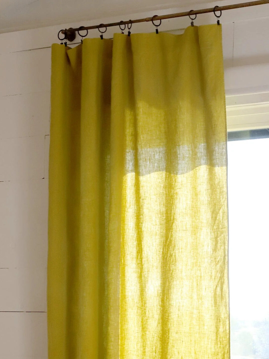 Rough Linen Curtains