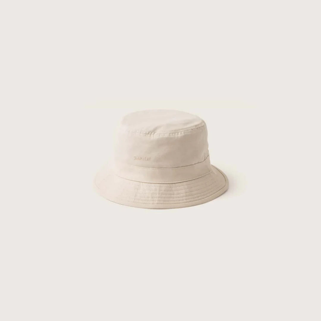 A canvas bucket hat