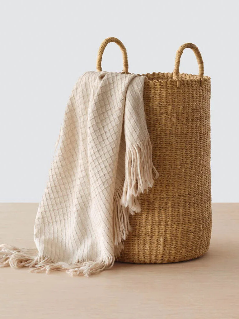 The Citizenry plastic free laundry baskets hampers