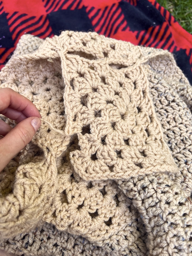Grandma gave me her crochet / knitting supplies - how to use this