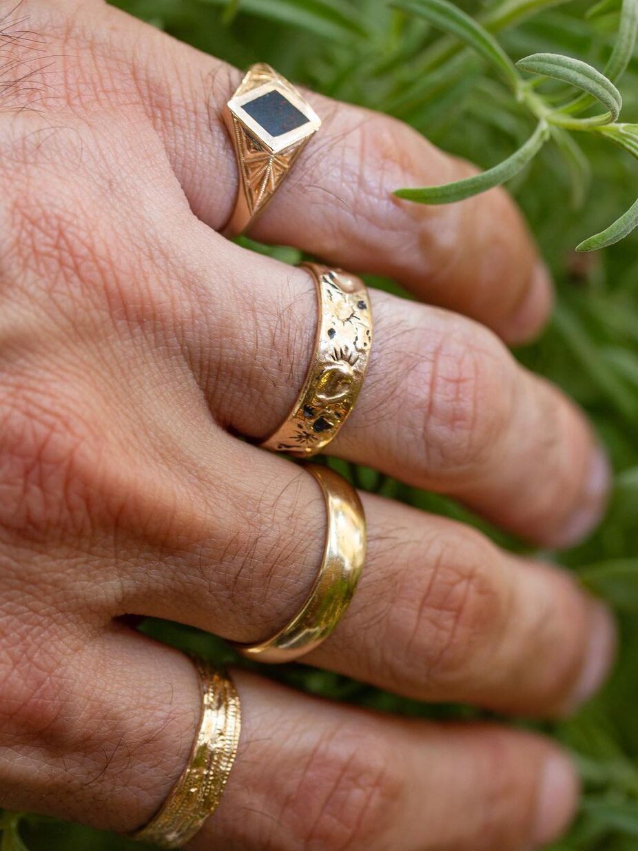 Gold gemstone rings | Mens emerald rings, Rings for men, Gold gemstone ring-smartinvestplan.com