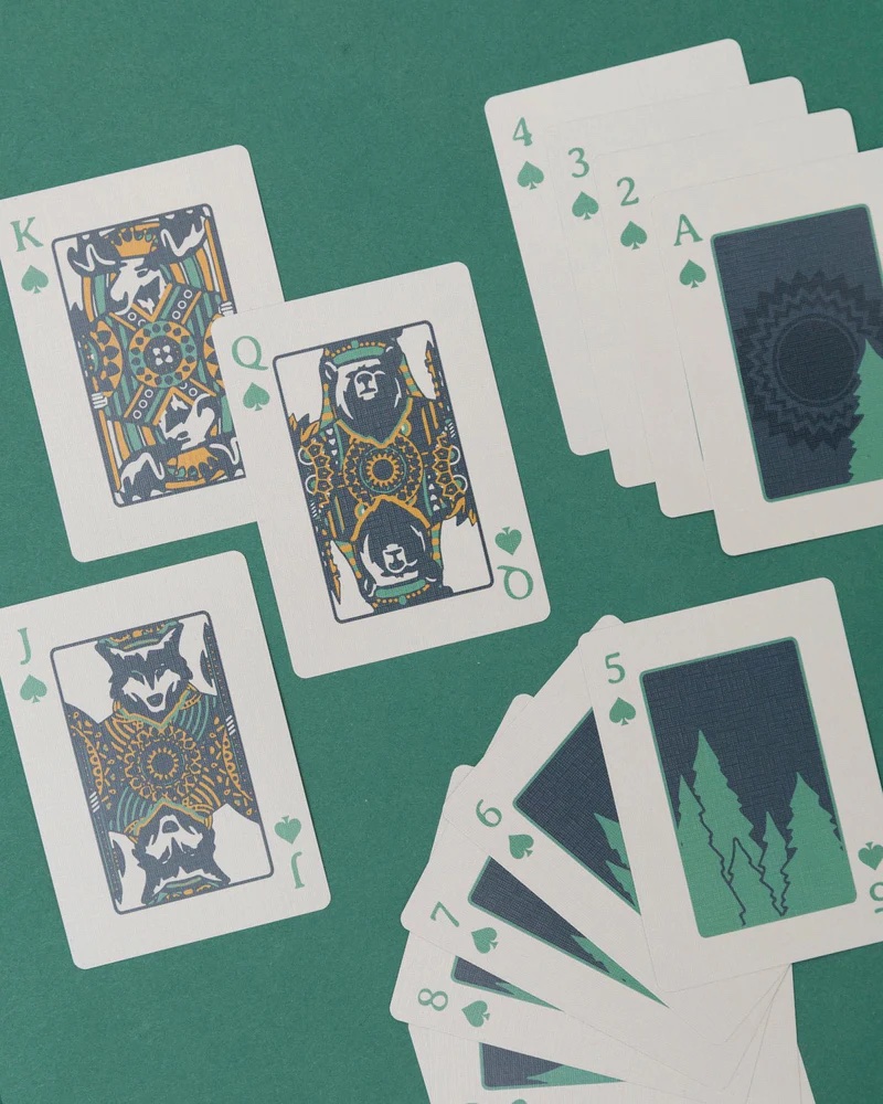 Tree Playing Cards from Happy Earth.