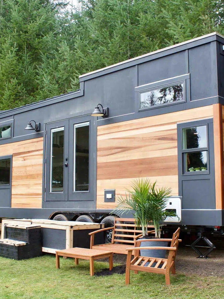 Custom portable tiny houses on wheels for sale.