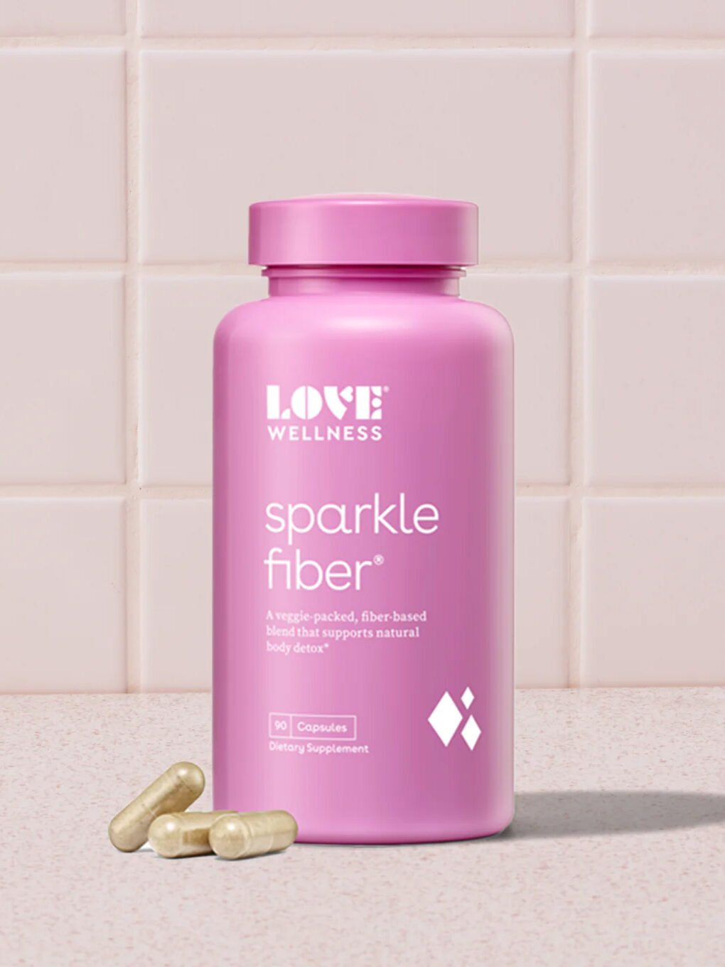 Love Wellness fiber supplements