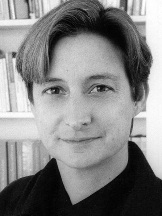 Black and white photograph of women philosopher Judith Butler