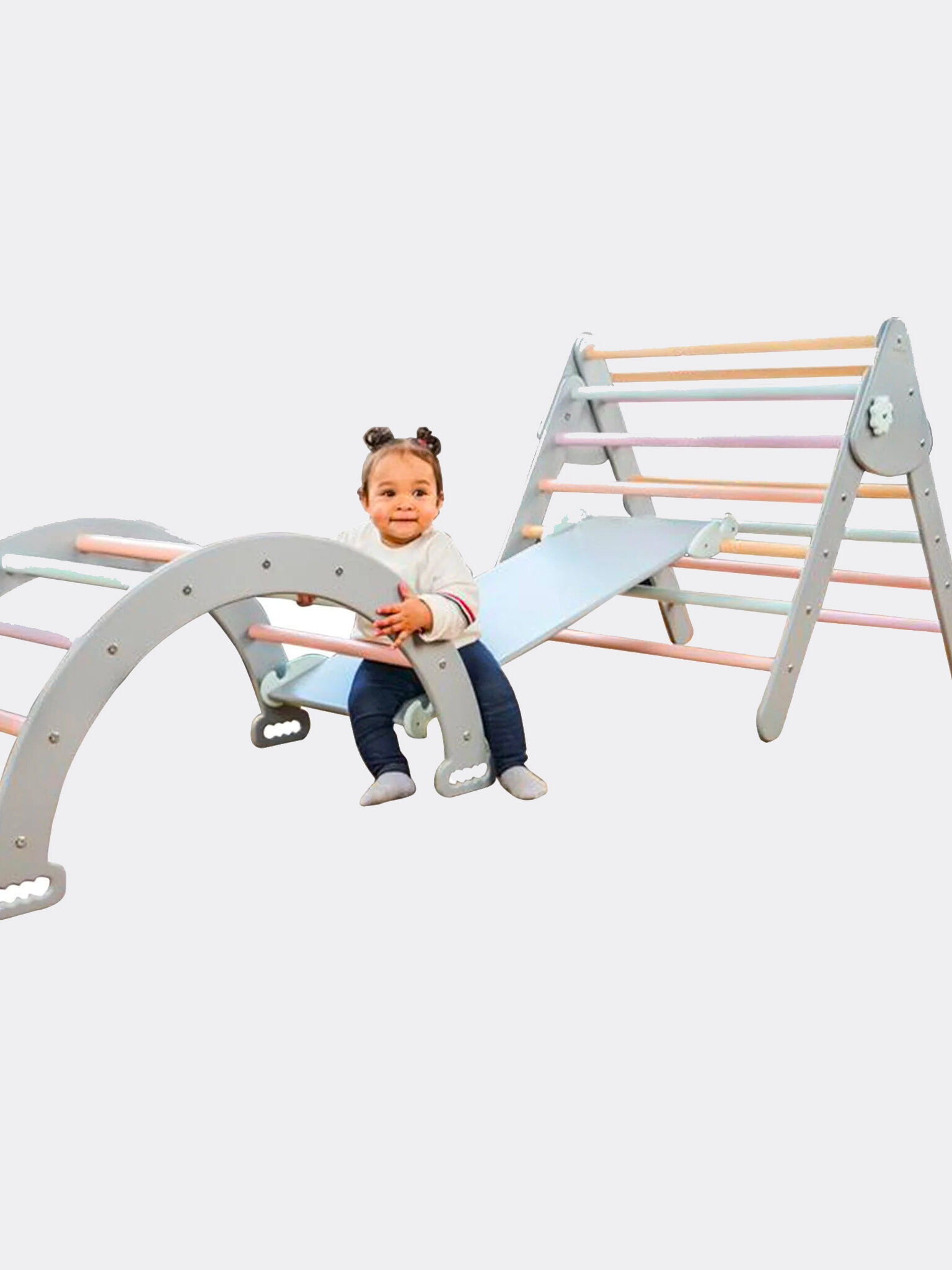 A Montessori climbing gym from Montessori Climber