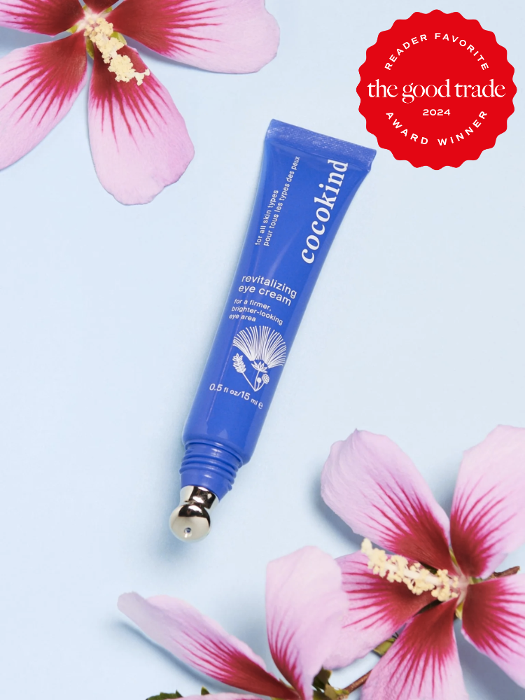 cocokind eye cream. The TGT 2024 Award Winner Badge is on the right corner of the image. 