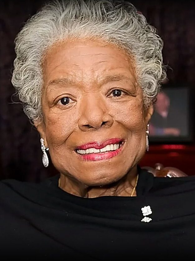 A portrait of Maya Angelou.
