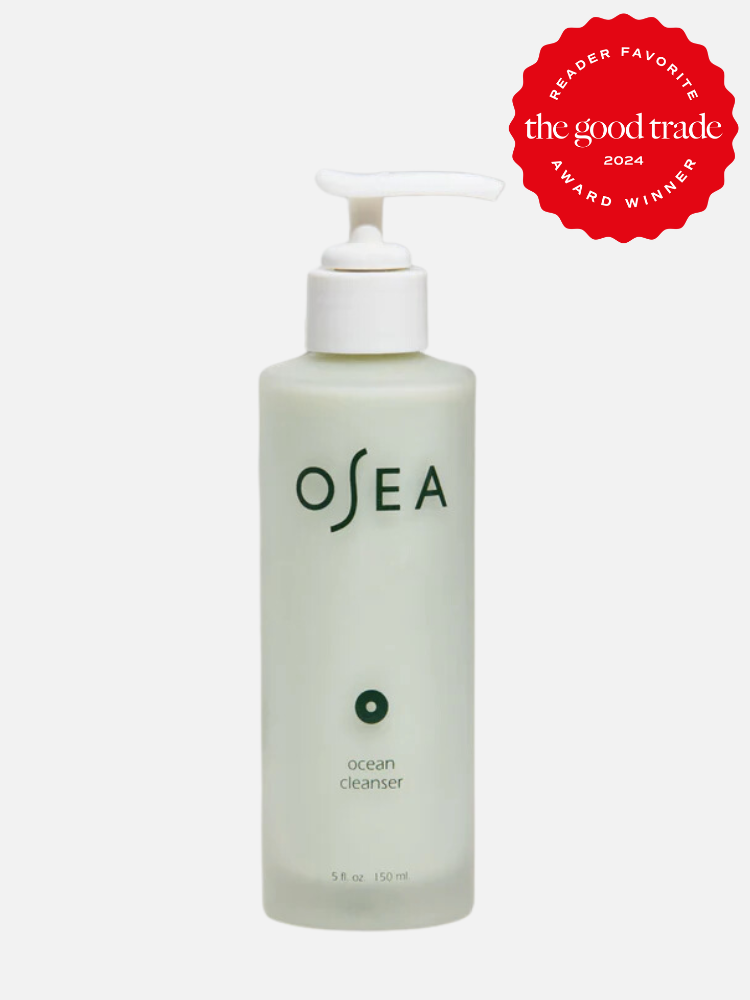 OSEA ocean cleanser. The TGT 2024 Award Winner Badge is on the right corner of the image. 