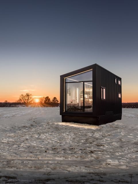 A New Frontier tiny home. 