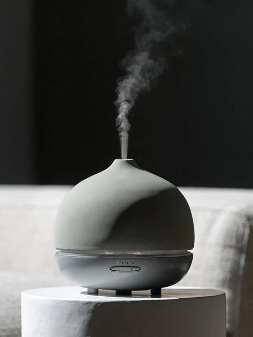 A Saje Om Stone Diffuser. 